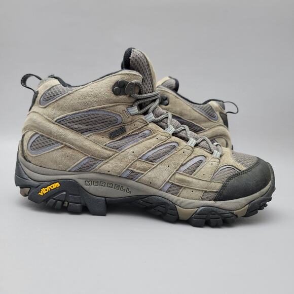 Merrell Women's Moab 2 Mid WP Hiking Size 11 Granite J06054 - Picture 5 of 16